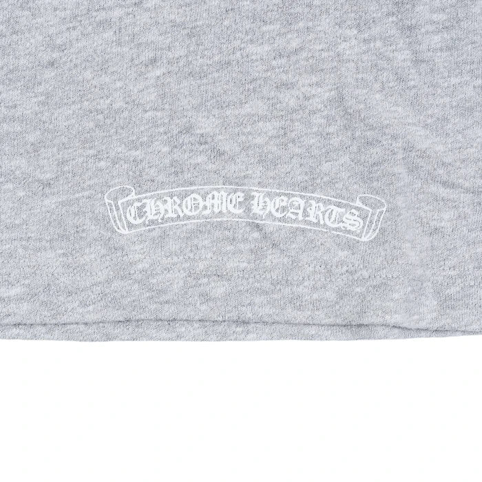 クロムハーツ 中古 フロントナンバリングプリント レディース長袖カットソー Sサイズ グレー - Image 6