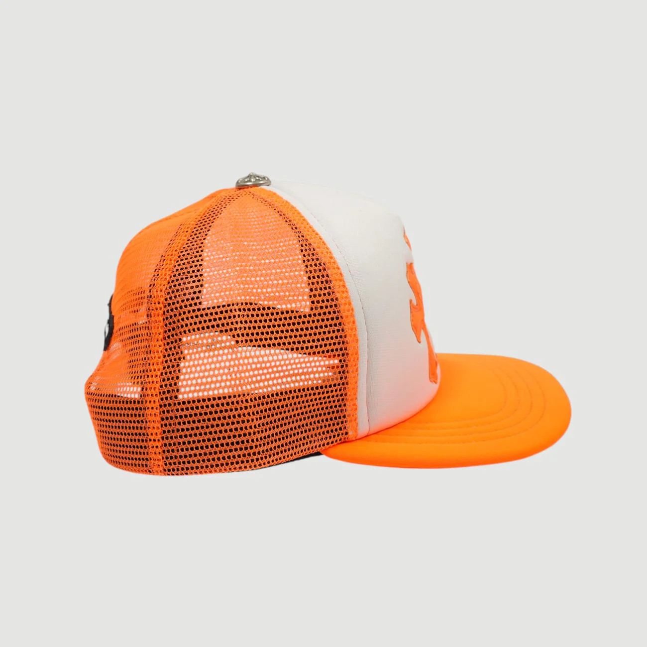 TRUCKER CAP トラッカーキャップ セメタリーレザーパッチメッシュキャップ帽子 - Image 3