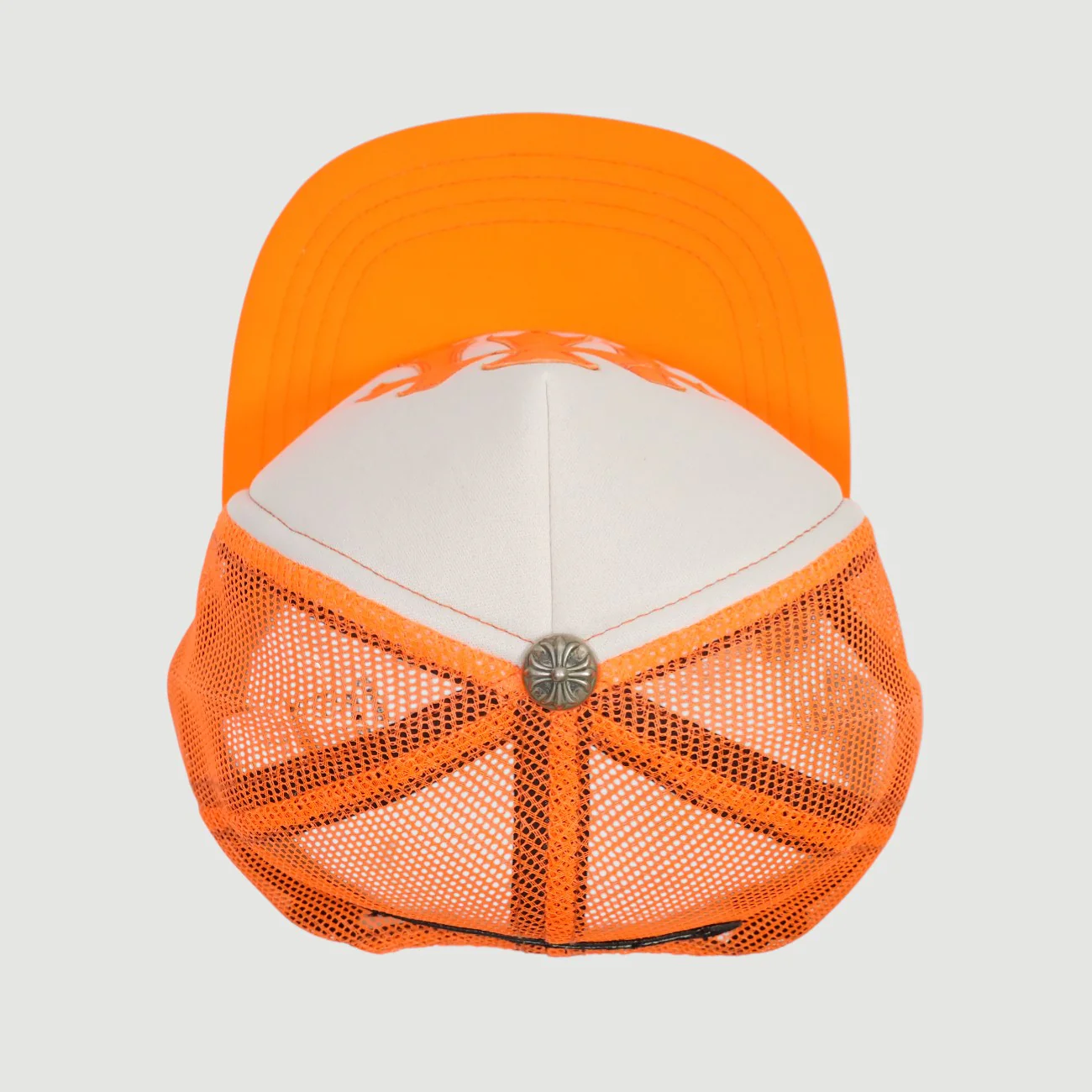 TRUCKER CAP トラッカーキャップ セメタリーレザーパッチメッシュキャップ帽子 - Image 4