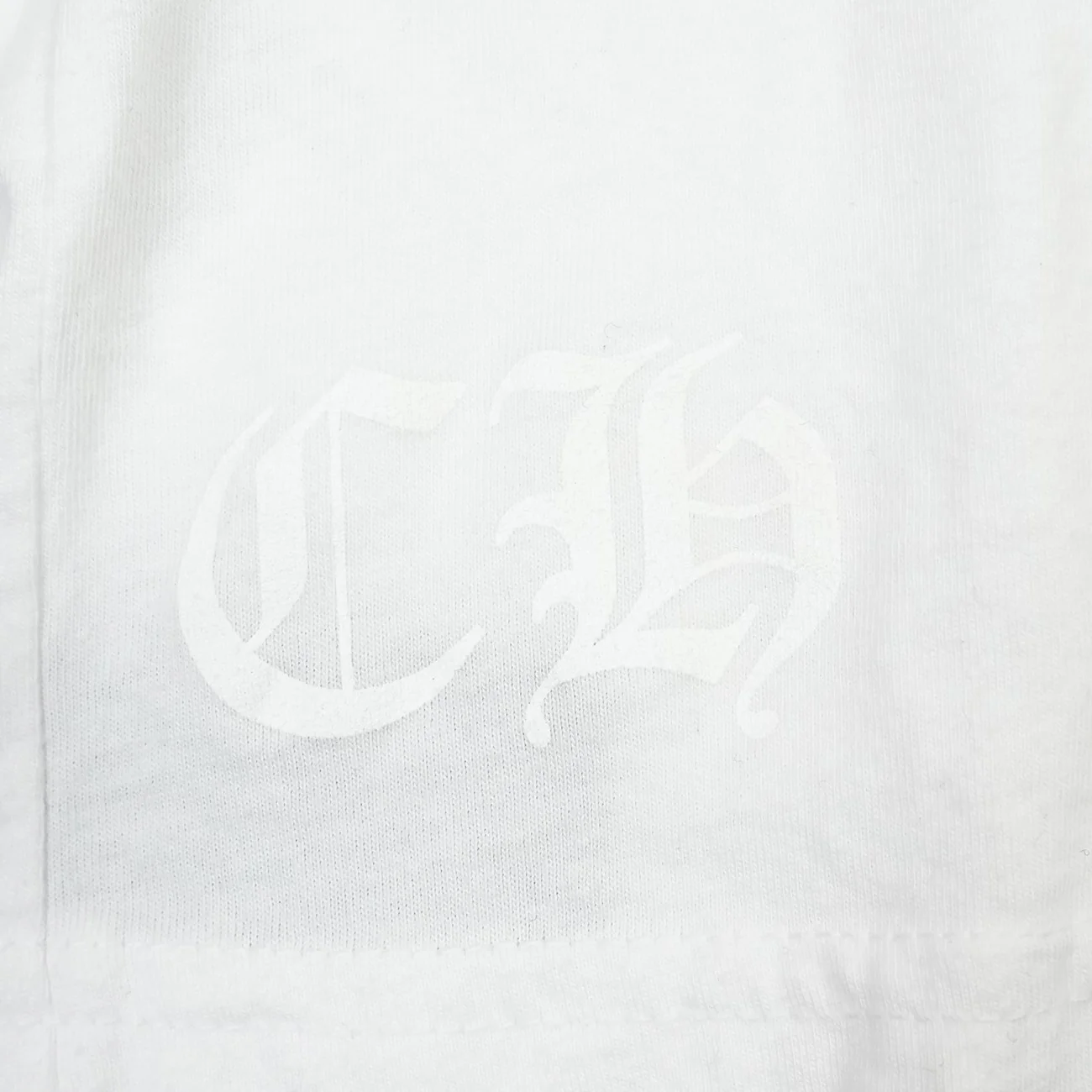 CH L S 1 ネックロゴプリント長袖カットソー L - Image 3