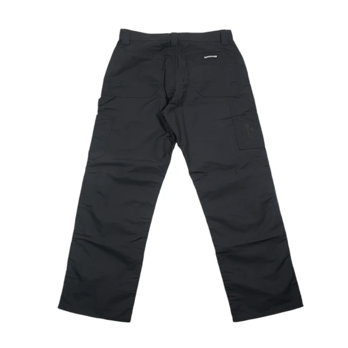 CARPENTER DOUBLE KNEE クロスパッチ付きレザー切替ナイロンカーペンターロングパンツ 32 - Image 6
