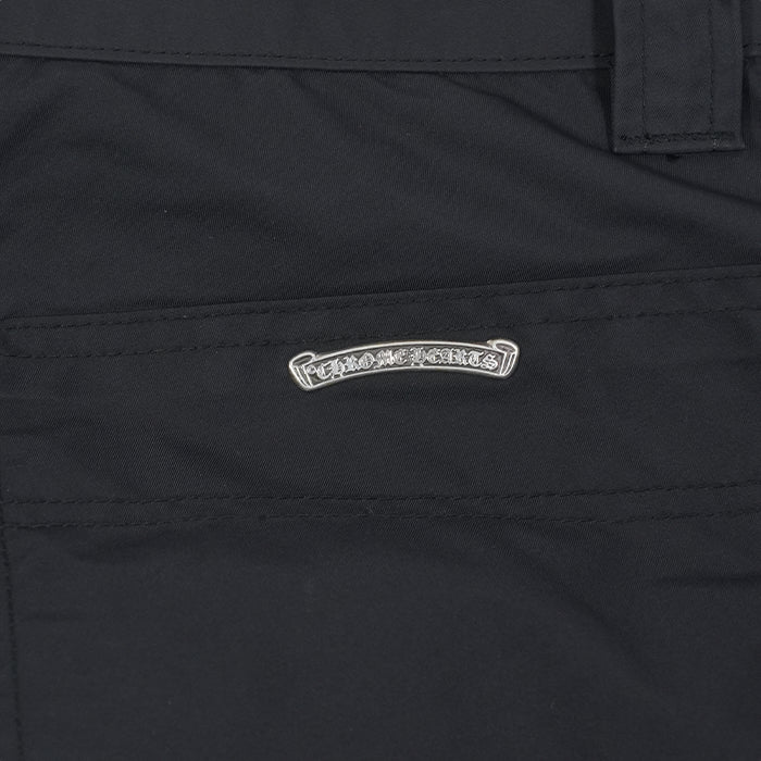 CARPENTER DOUBLE KNEE クロスパッチ付きレザー切替ナイロンカーペンターロングパンツ 32 - Image 7