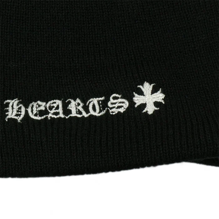 WOOL WATCH CAP ウールワッチキャップ リップアンドタンレザーパッチビーニーニットキャップ - Image 4