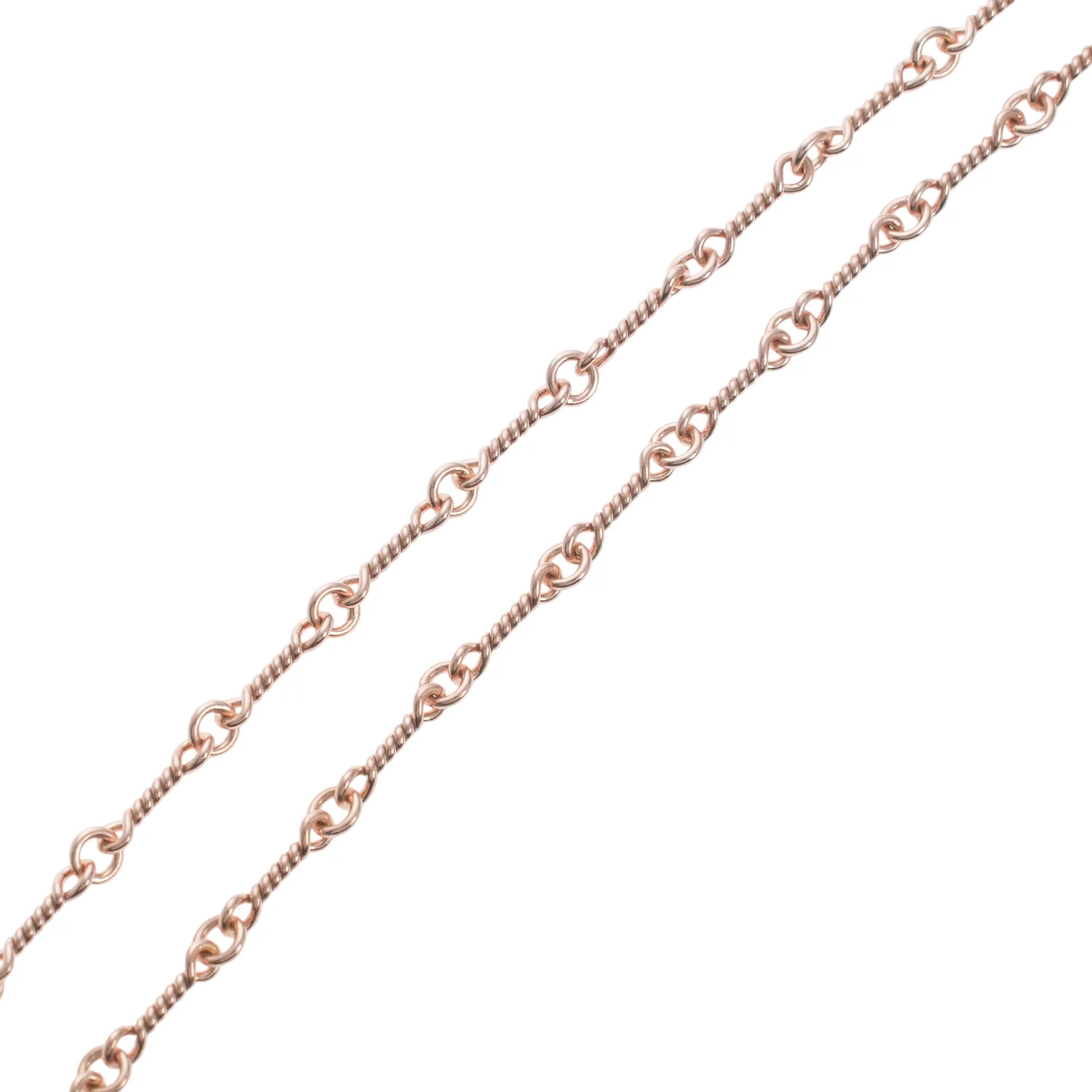 22K ツイストチェーン 24インチ T24 NECK CHAIN 【ゴールドネックレス チェーン】 - Image 3