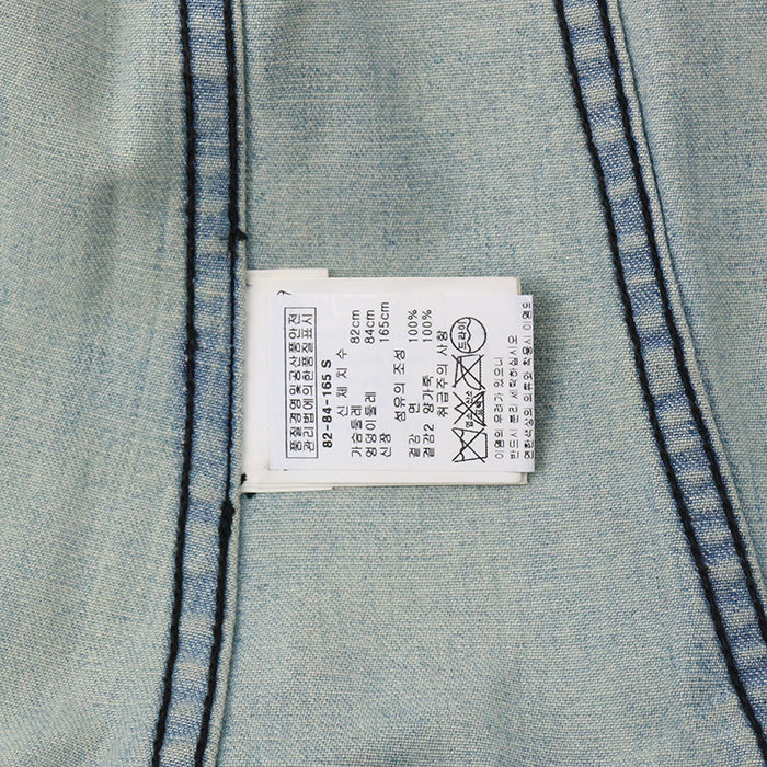 リップアンドタン LIPS TONGUE レザーパッチ付き 【レザー切替デニムジャケット】【インディゴ】 SIZE:S - Image 13