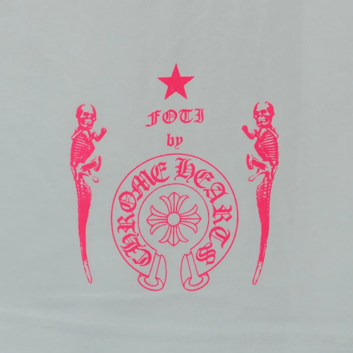 CH T-SHRT 1 FOTIハリスティータプリントTシャツ L - Image 5