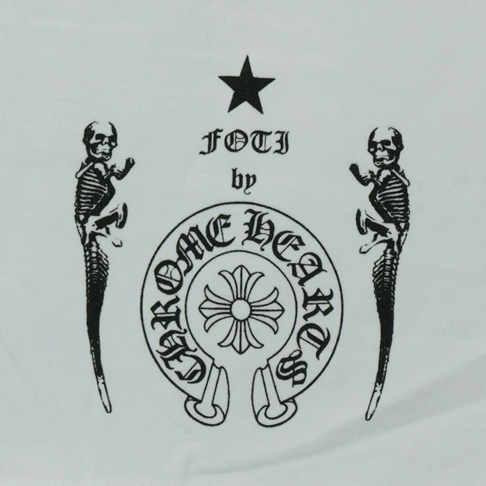 CH T-SHRT 1 FOTIハリスティータプリントTシャツ M - Image 5