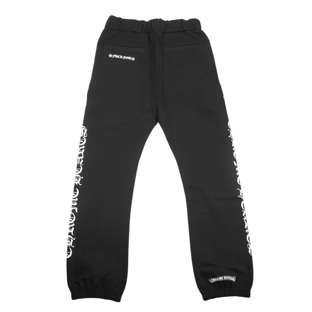 SWEAT PANTS サイドロゴプリントロングパンツ XS - Image 5