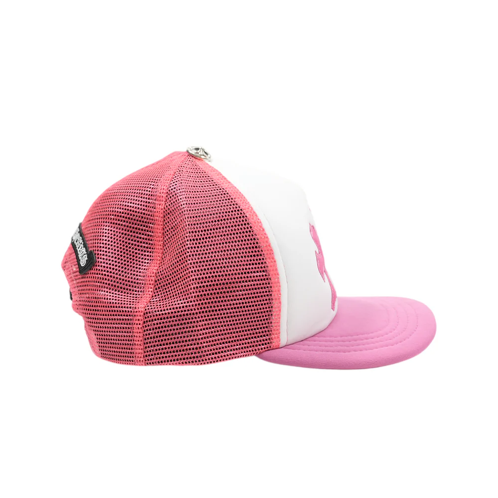 TRUCKER CAP トラッカーキャップ 3セメタリーレザーパッチメッシュ帽子 - Image 3