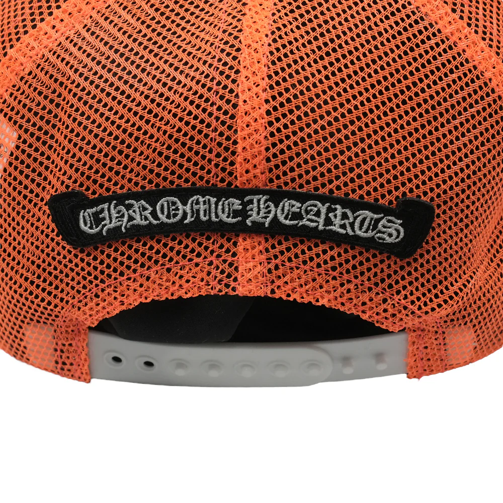 TRUCKER CAP トラッカーキャップ 3セメタリーレザーパッチメッシュ帽子 - Image 4