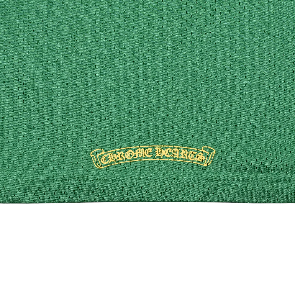 MESH WARM UP JERSEY TEE CHプリントメッシュTシャツ L - Image 7
