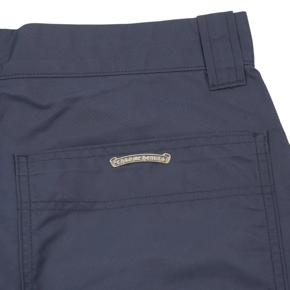 CARPENTER DOUBLE KNEE クロスパッチ付きレザー切替ナイロンカーペンターロングパンツ 34 - Image 8