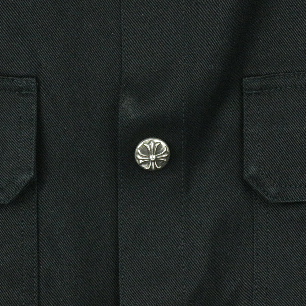 WORK DOG ワークドッグ クロスパッチ付クロスボールボタンデニムジャケット XXL - Image 3