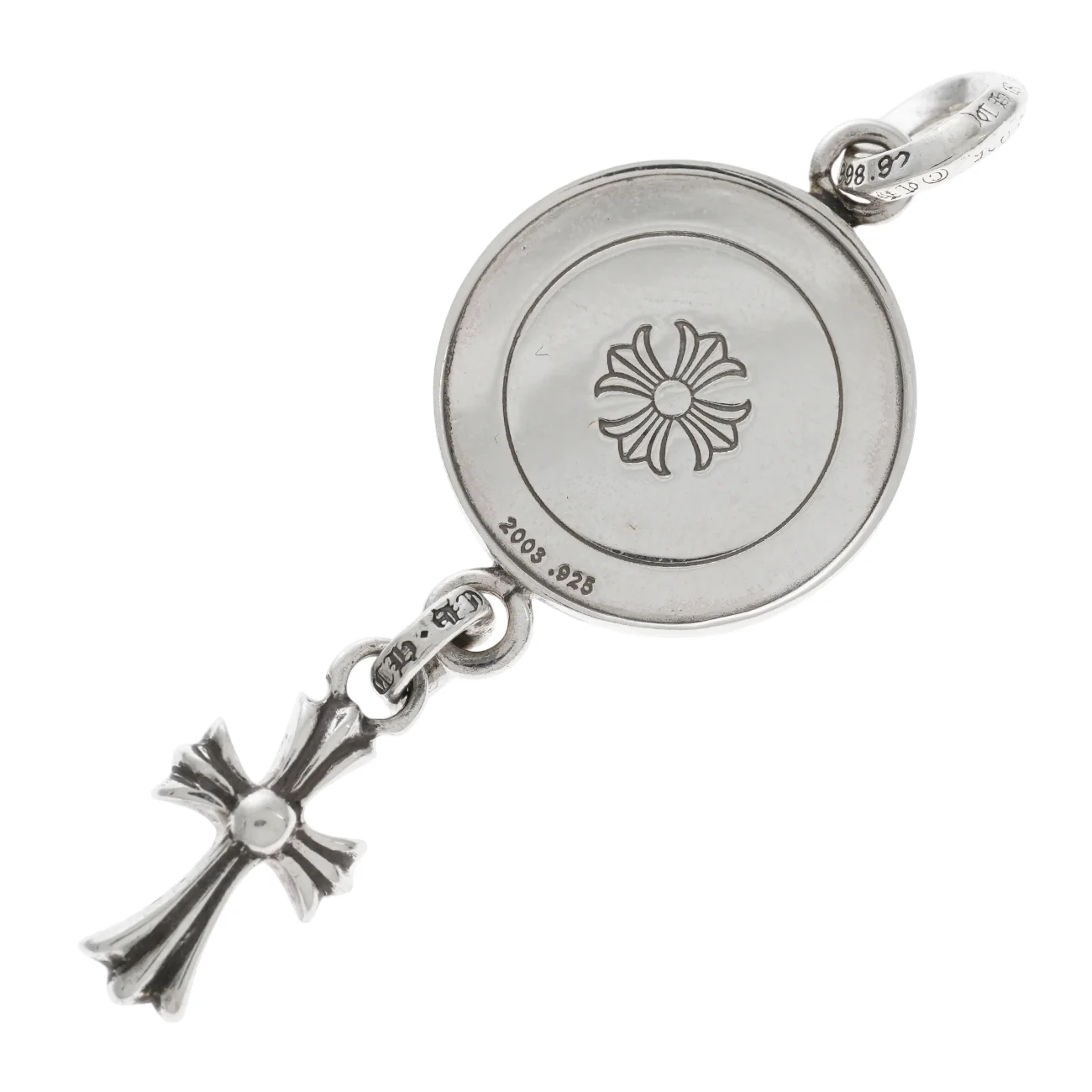 エンジェルメダルwベイビーファットクロス ANGEL MEDALwCRS BBYFAT 【シルバーネックレストップ チャーム】 - Image 2