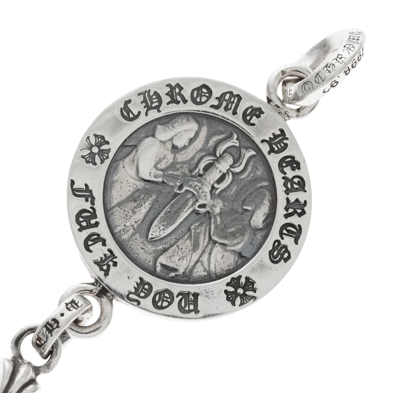 エンジェルメダルwベイビーファットクロス ANGEL MEDALwCRS BBYFAT 【シルバーネックレストップ チャーム】 - Image 5