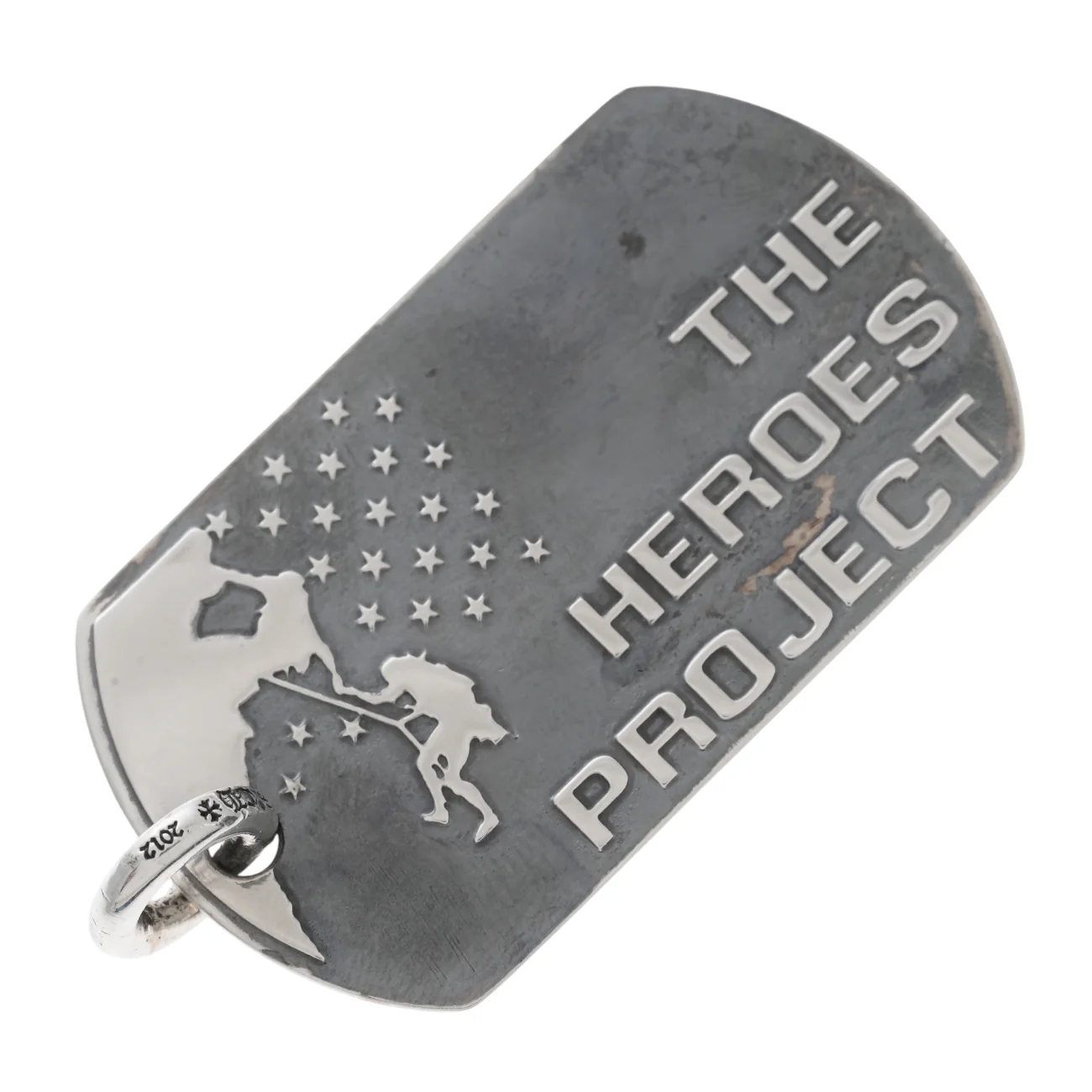 ラージ ドッグタグ ヒーローズプロジェクト LG DOG TAG HEROES PROJECT 【シルバーネックレストップ ペンダント】 - Image 2