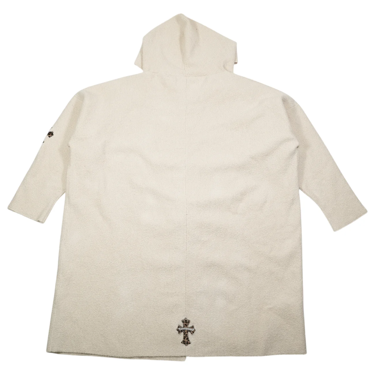 MON TUES THURS ハラコパッチコットンガウンカーディガン LRG/XL - Image 5
