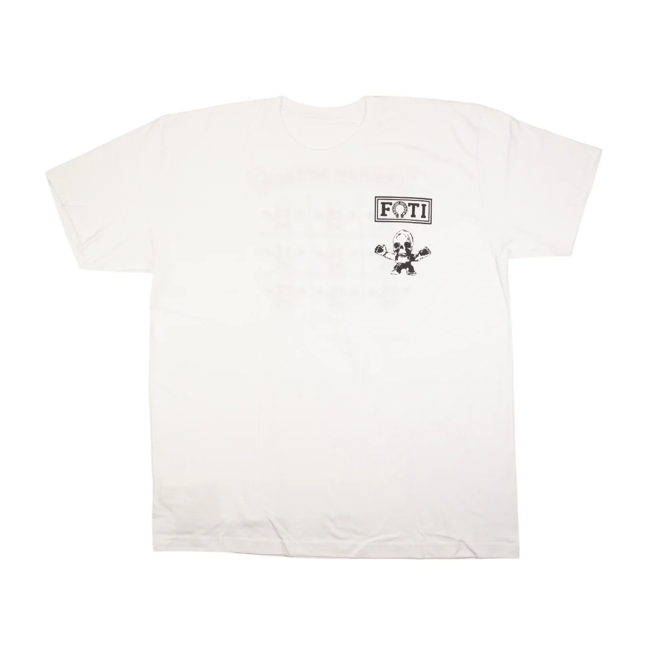 フォティバックプリント 【Tシャツ】【ホワイト】 SIZE:XXL