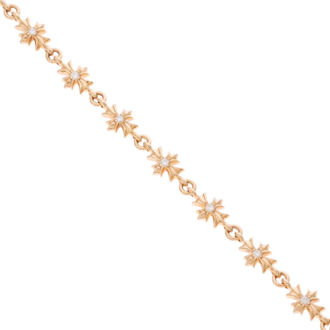 22K タイニーE CHプラス PAVE DIA TINY E CH PLUS 12LINK 【ゴールドブレスレット パヴェ ダイヤモンド】 - Image 2