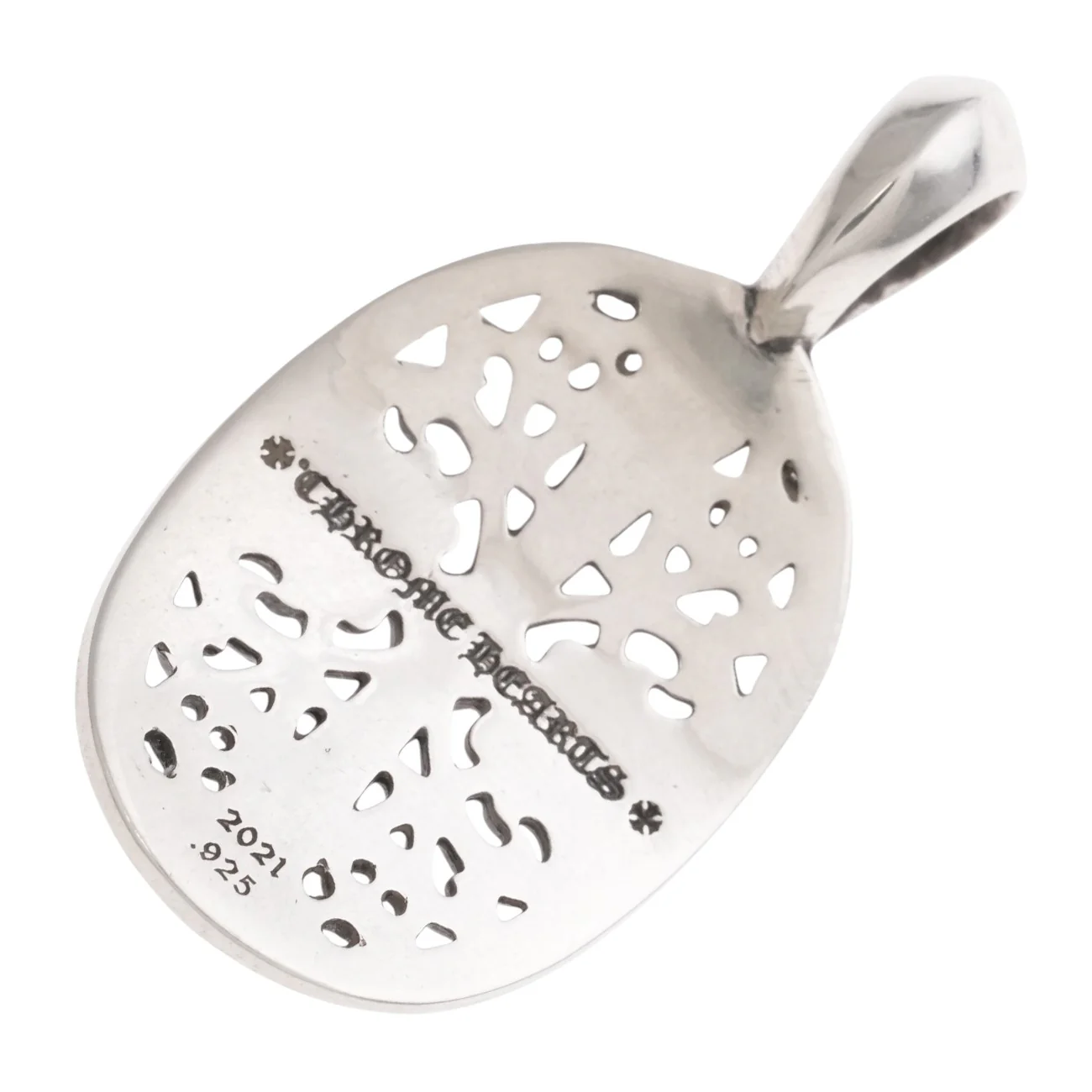クラシックオーバル PAVE DIA CLASSIC OVAL 【シルバーネックレストップ チャーム パヴェ ダイヤモンド】 - Image 2