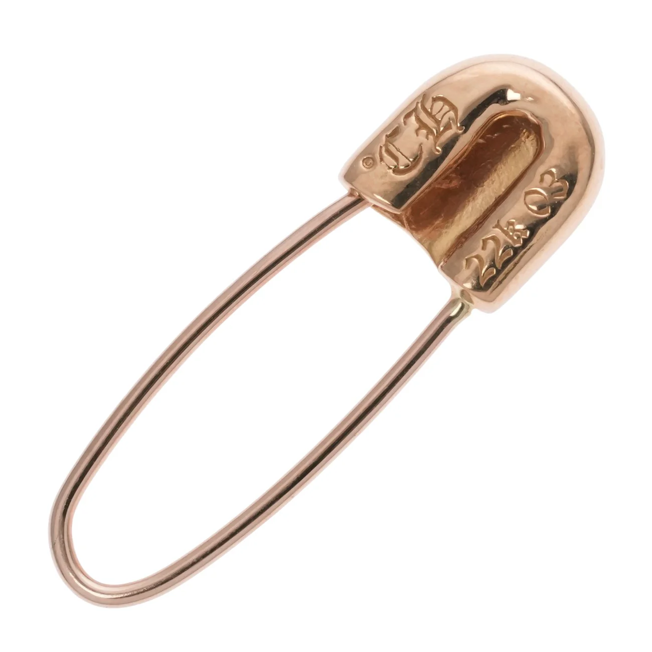 22K セーフティピン 1P DIA CHプラス SAFETY PIN CH PLUS 【ゴールドピアス ダイヤモンド】 - Image 2