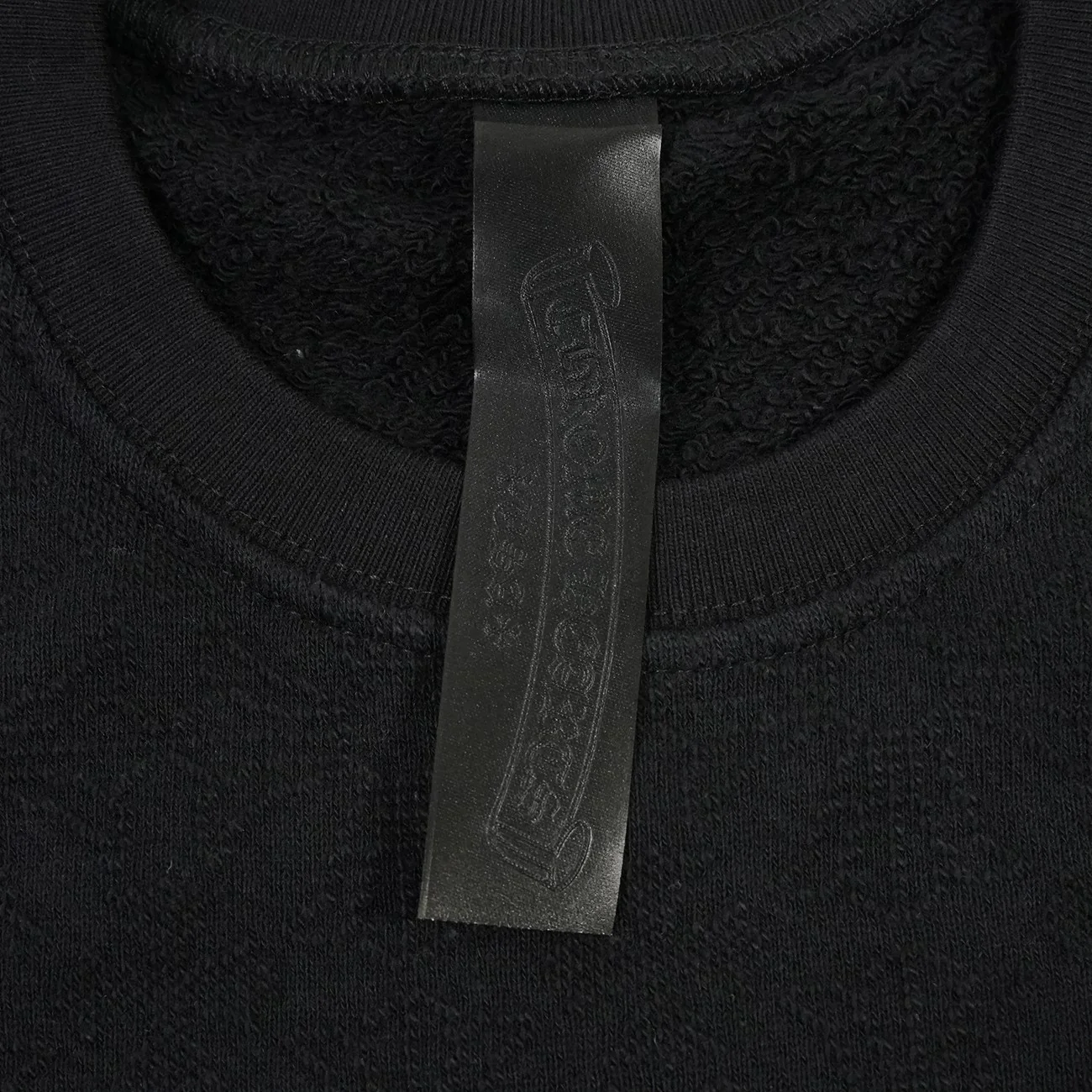 Y NOTCHプラスジャガード総柄 【スウェット】【ブラック】【新品】 SIZE:M - Image 4