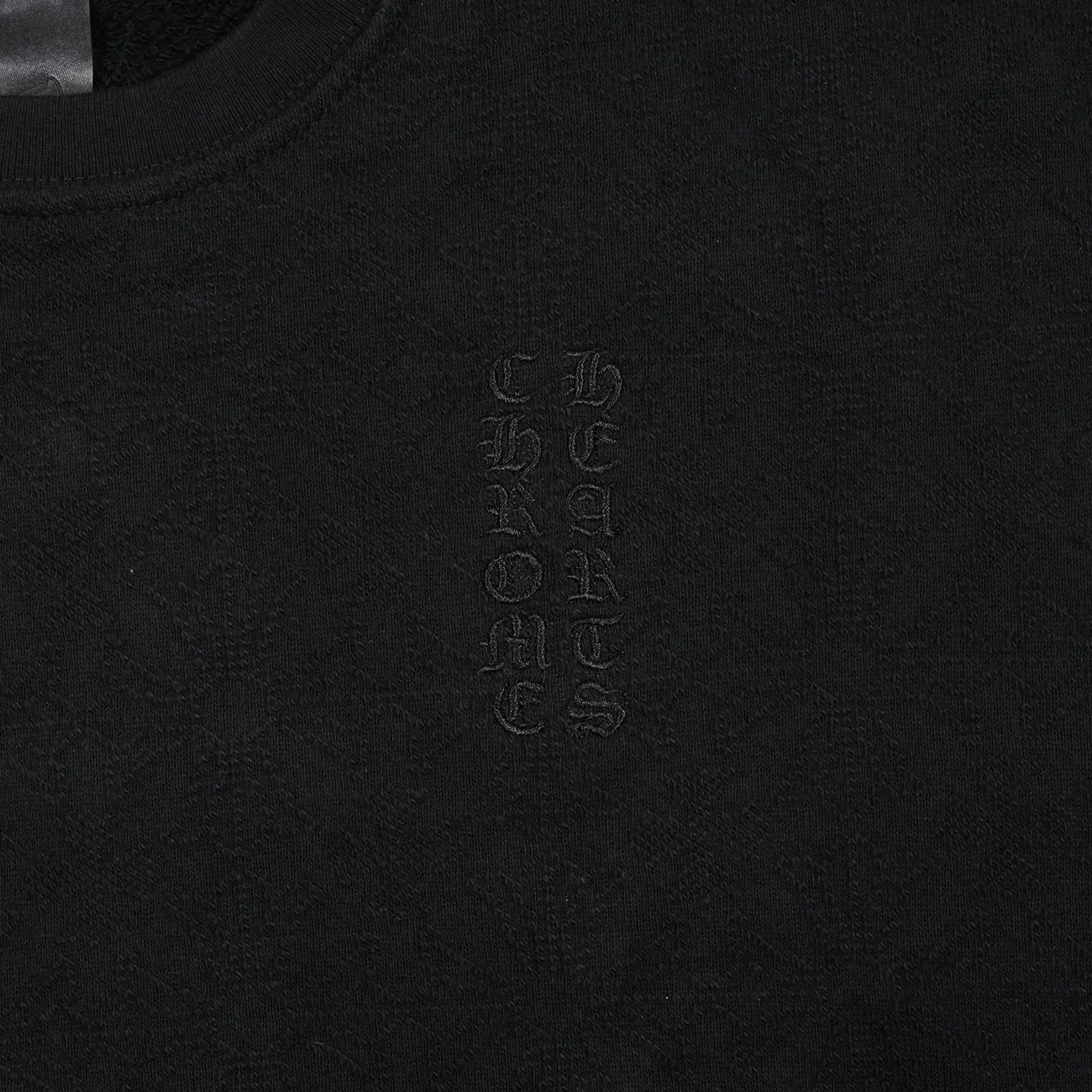 Y NOTCHプラスジャガード総柄 【スウェット】【ブラック】【新品】 SIZE:M - Image 3