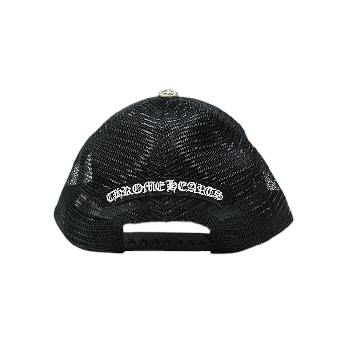 TRUCKER CAP セメタリー刺繍クロスボール付カモフラメッシュ帽子 - Image 4
