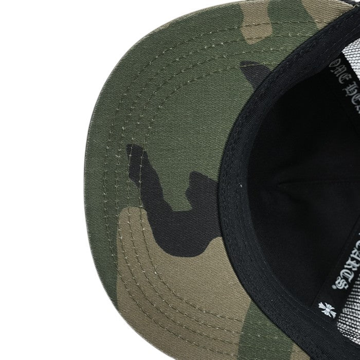 TRUCKER CAP セメタリー刺繍クロスボール付カモフラメッシュ帽子 - Image 8
