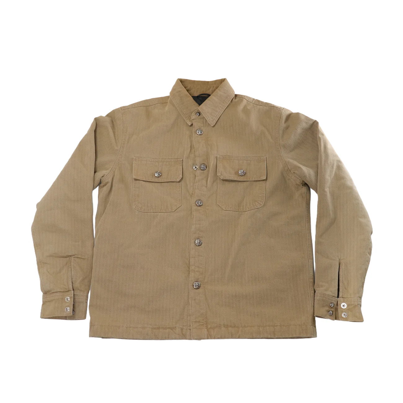 WORK DOG ワークドッグ クロスボールボタン中綿ブルゾン【カーキー】 SIZE:M インボイス付き