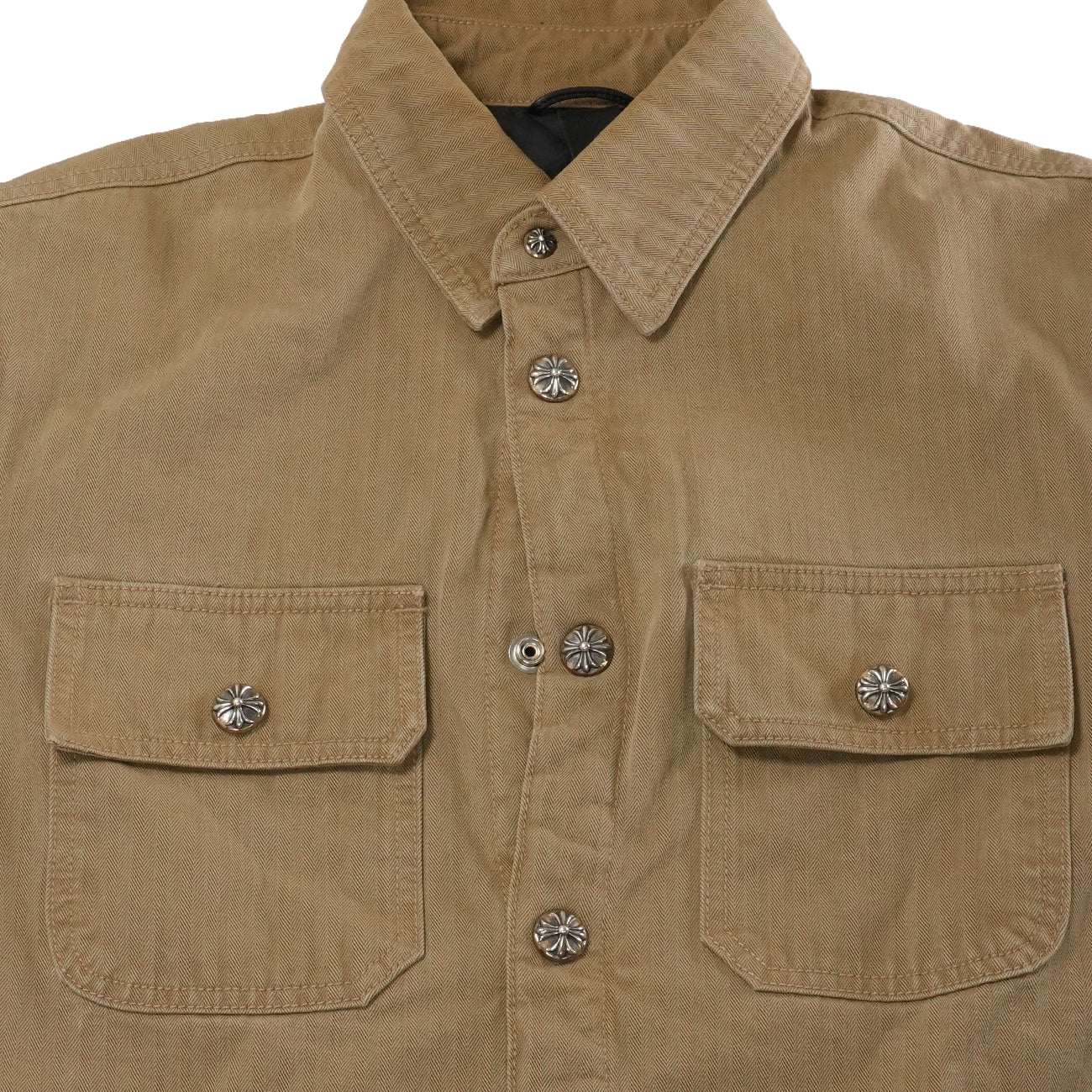 WORK DOG ワークドッグ クロスボールボタン中綿ブルゾン【カーキー】 SIZE:M インボイス付き - Image 3