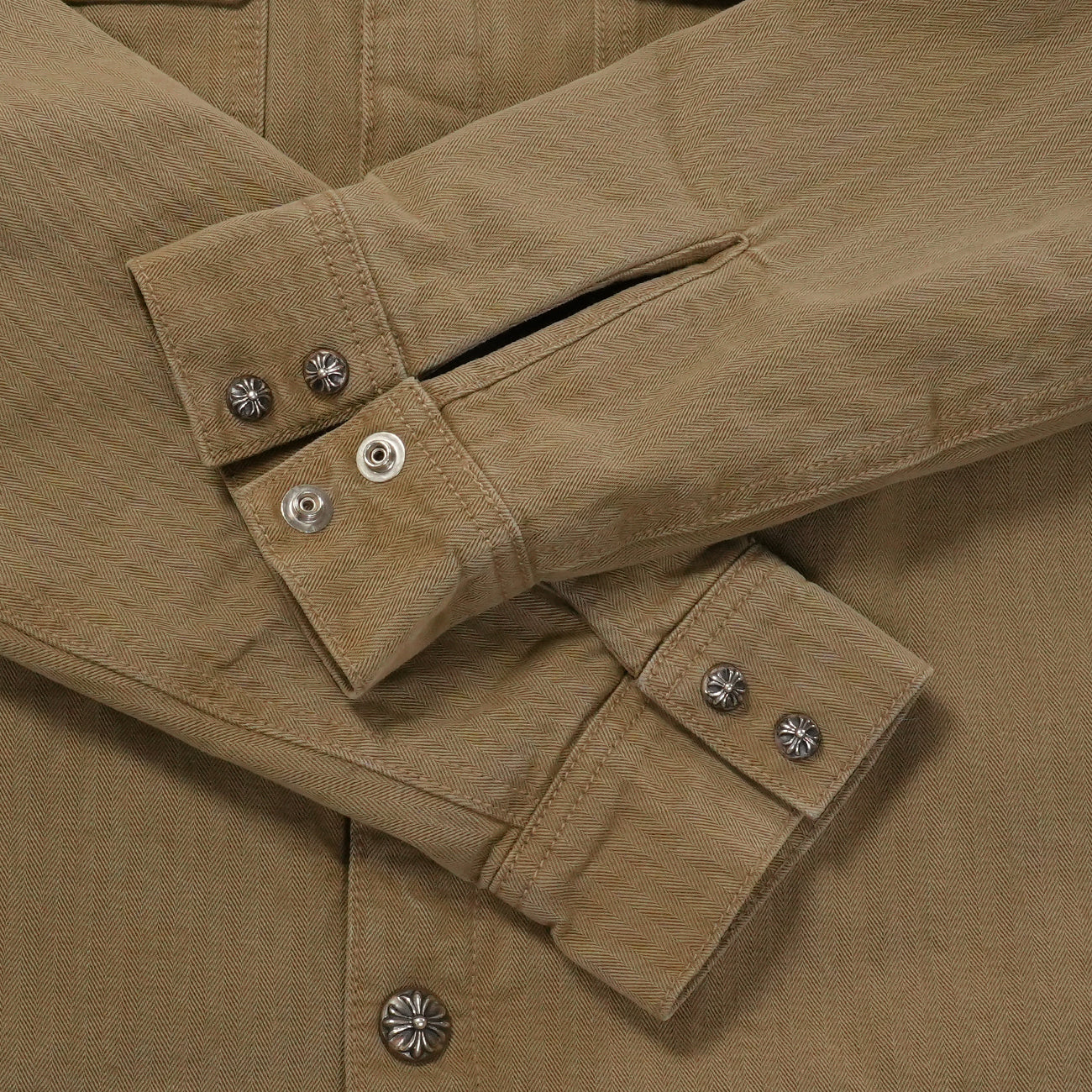 WORK DOG ワークドッグ クロスボールボタン中綿ブルゾン【カーキー】 SIZE:M インボイス付き - Image 7